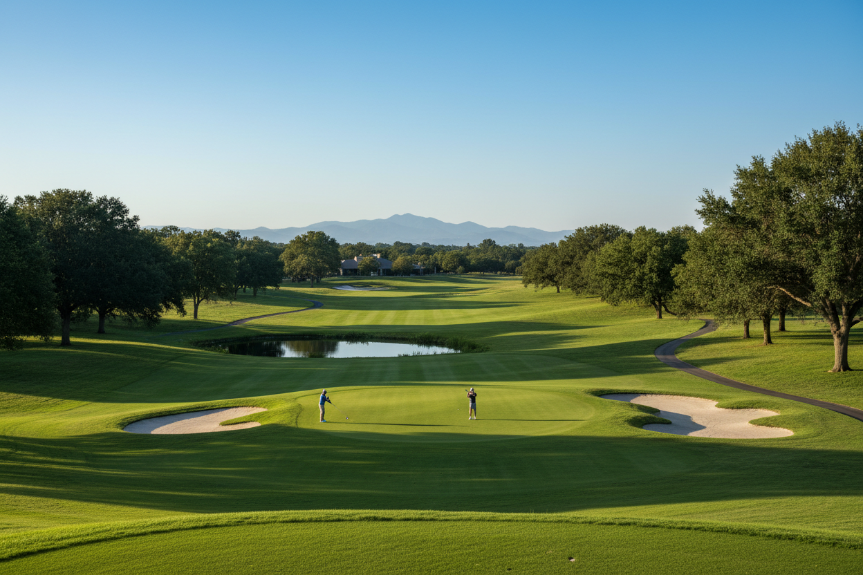 nice golf course view